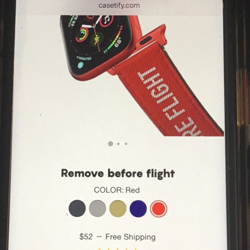 CASETIFY. APPLE WATCH BAND - Picture 2 of 6